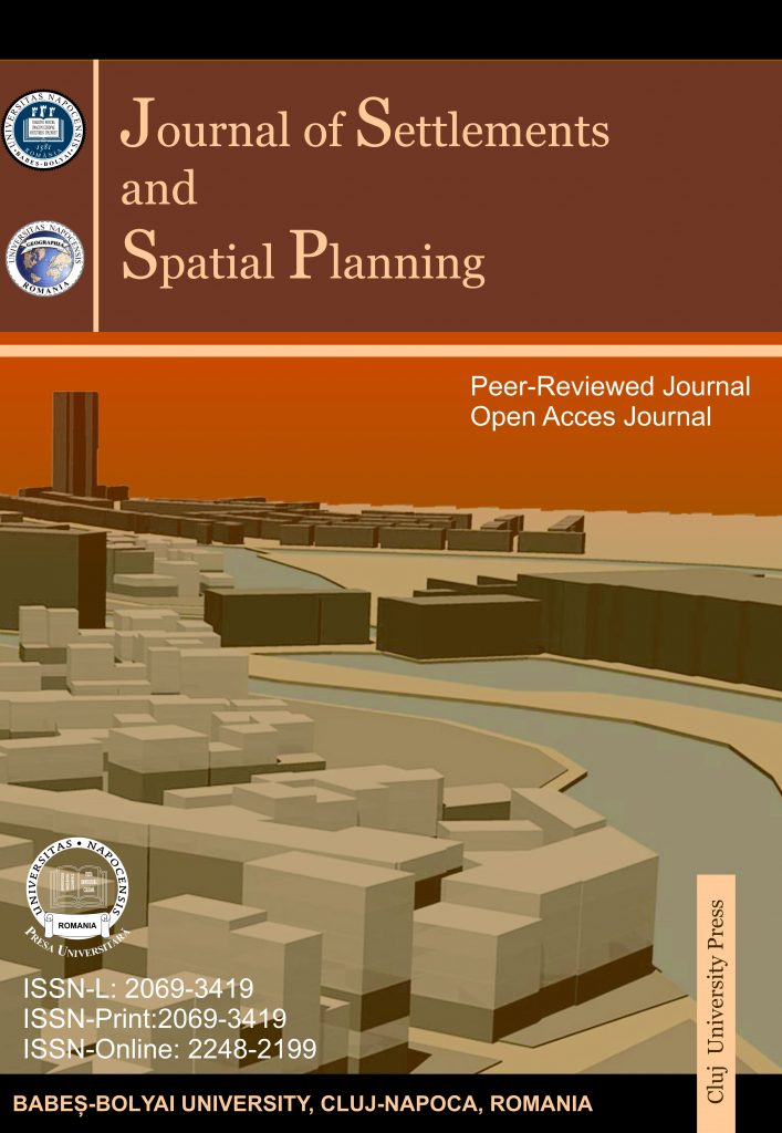 Journal of Settlements and Spatial Planning cover